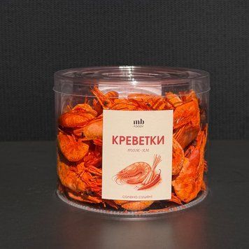 Креветка солёно-сушёная Том Ям, премиум, тубус 140 г 00-00003101 фото
